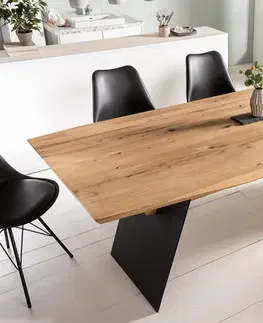 Jídelní stoly LuxD Designový jídelní stůl Galeno II 200 cm divoký dub