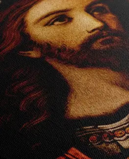 Abstraktní obrazy Obraz Ježíš s jehňátkem
