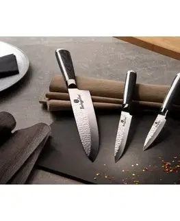 Kuchyňské nože Berlinger Haus 3dílná sada nerezových nožů Primal Gloss Collection