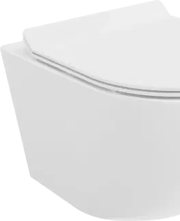 Kompletní WC sady Závěsná WC mísa MEXEN LENA SLIM bílá