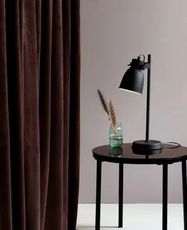 Lampy na noční stolek NORDLUX stolní lampa Adrian 25W E27 černá 48815003