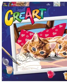 Hračky RAVENSBURGER - CreArt Dvě mazlivá koťata