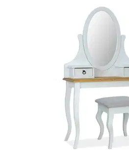 Toaletní stolky Signal Toaletní stolek POPRAD s taburetkou