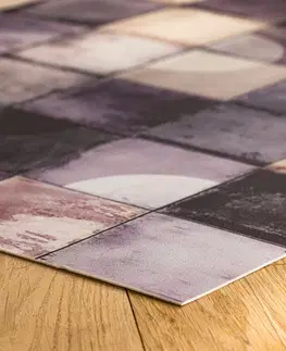 Koberce a koberečky Vinylový koberec s efektem dlažby