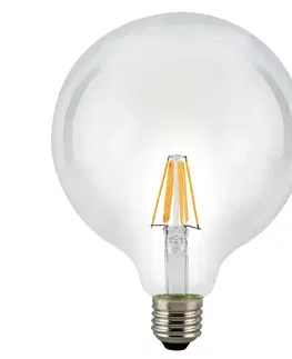LED žárovky Sylvania LED žárovka globe E27 8W 827 čirá