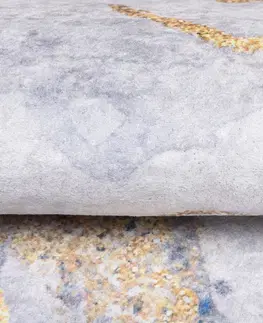 Moderní koberce Světlý moderní koberec s mramorovým vzorem