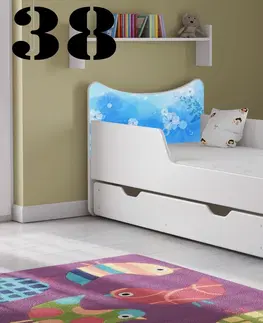 Postele Detská posteľ SMB Pes a mačka 16 Provedení: Obrázek č.34