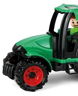 Hračky LENA - Truckies Traktor S Vlečkou