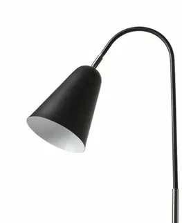 Lampy na noční stolek RED - DESIGN RENDL RENDL GARBO stolní černá chrom 230V E27 28W R12675