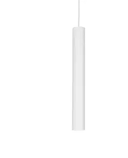LED lustry a závěsná svítidla LED Závěsné svítidlo Ideal Lux Tube SP1 Medium Bianco 211701 9,3W 1000lm 6cm bílé
