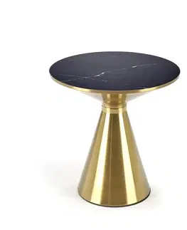 Barové stolky Halmar Konferenční stolek TRIBECO Barva: Černá