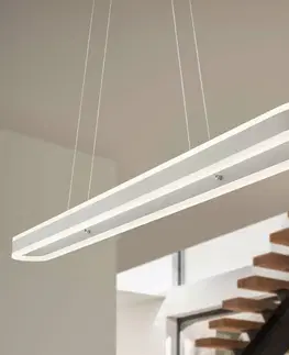 Závěsná světla Helestra Helestra Liv–podlouhlé závěsné LED světlo, stmívač