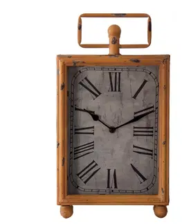Stylové a designové hodiny Estila Stolní hodiny Mostaza 39cm