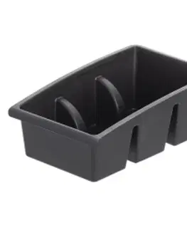 Odkapávače nádobí Organizér na sáčky s kořením, černá