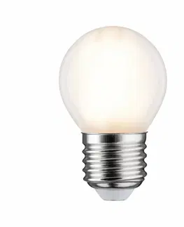 LED žárovky PAULMANN LED kapka 5 W E27 mat teplá bílá stmívatelné 286.35 P 28635