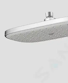 Sprchy a sprchové panely Kielle Vega Hlavová sprcha 290 x 198 mm, chrom / bílá 20118000