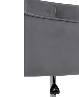 Kancelářská křesla Dkton Kancelářská židle Alarik tmavě šedá