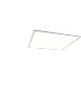 Stropni svitidla Stropní svítidlo bílé včetně LED a stmívače s dálkovým ovládáním - Liv