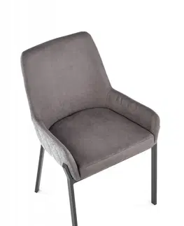 Židle Jídelní křeslo K439 Halmar Šedá