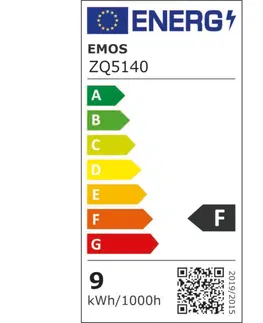 LED žárovky EMOS Lighting EMOS LED žárovka Classic A60 9W E27 teplá bílá 1525733201