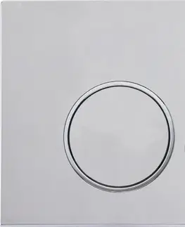 Záchody MEXEN Fenix05 matný chrom tlačítko flush /kompatibilní s Geberit Sigma UP300 a UP320/ 600502