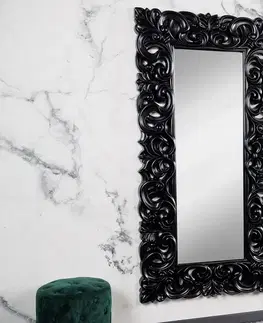 Zrcadla LuxD Designové nástěnné zrcadlo Kathleen 180 cm černé
