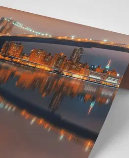 Tapety města Fototapeta most v Manhattanu