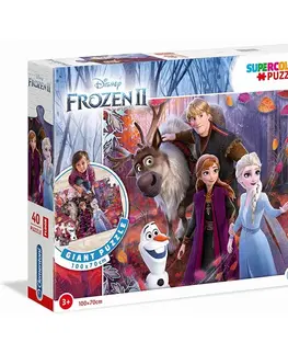 Hračky puzzle CLEMENTONI - Puzzle 40 Frozen3