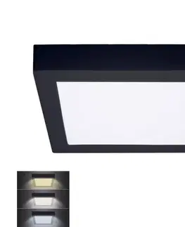 Svítidla   WD173-B- LED Stropní svítidlo LED/18W/230V 3000/4000/6000K černá hranatý 