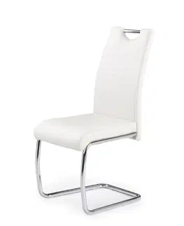 Židle HALMAR Jídelní židle Michaelle bílá