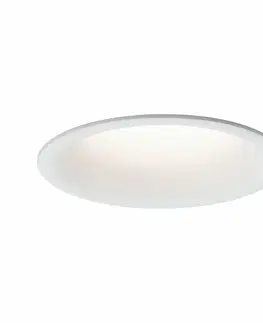 Bodovky do podhledu na 230V PAULMANN Vestavné svítidlo LED Cymbal max. 10W bílá mat proti oslnění stmívatelné 934.17 P 93417