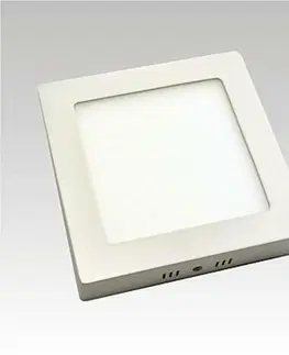 LED nástěnná svítidla NBB RIKI-P LED 240V 12W 3000K, bílé, pr.175x40mm IP40 253400060