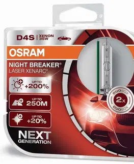 Autožárovky OSRAM XENARC D4S NIGHT BREAKER LASER 66440XNL-HCB 35W P32d-5 2ks