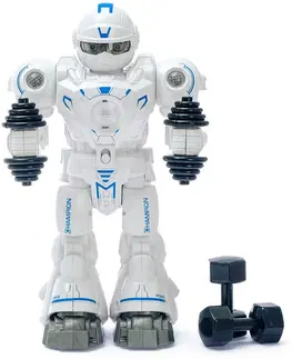 Hračky roboti EURO-TRADE - Robot kulturista s efekty 27cm