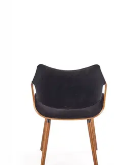 Židle Jídelní křeslo K396 Halmar Černá