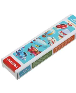 Hračky puzzle PUZZLIKA - 15283 Letecká doprava - puzzle 8 dopravních prostředků - 16 dílků