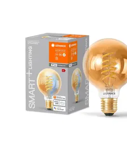 Chytré žárovky LEDVANCE SMART+ LEDVANCE SMART+ WiFi E27 8W LED G80 zlatá 822-850