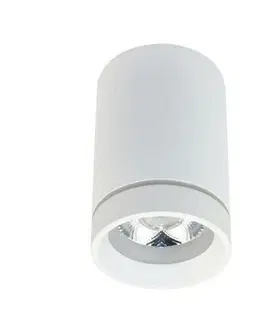 LED bodová svítidla LED Stropní bodové přisazené svítidlo AZzardo Bill white AZ3375 10W 850lm 4000K IP20 6,5cm bílé