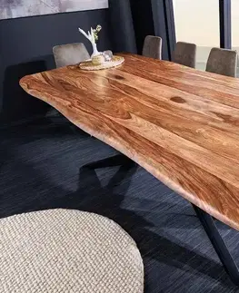 Jídelní stoly LuxD Designový jídelní stůl Xaria 240 cm Sheesham