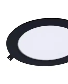 Svítidla Rabalux Rabalux 71227 - LED Podhledové svítidlo SHAUN LED/18W/230V pr. 22 cm černá 