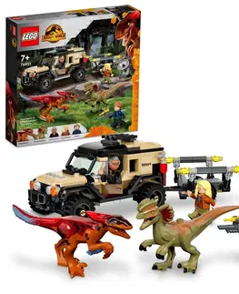 Hračky LEGO LEGO - Přeprava pyroraptora a dilophosaura