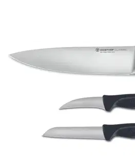 Kuchyňské nože Wüsthof sada kuchařského nože Classic a 2 nožů Create Collection
