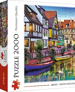 Hračky puzzle TREFL - Puzzle 2000 - Colmar, Francie