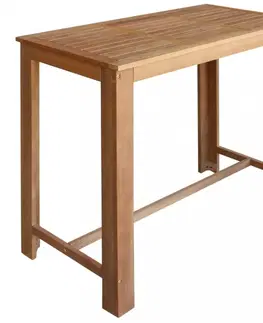 Barové stolky Barový stůl hnědá Dekorhome 60x60 cm