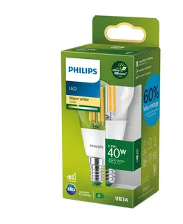 LED žárovky Philips Philips E14 LED žárovka G45 2,3W 485lm 2 700K čirá