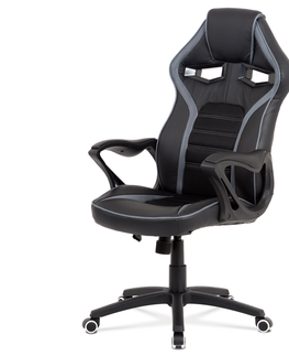 Kancelářské židle Kancelářská židle FORNASI, černá/šedá