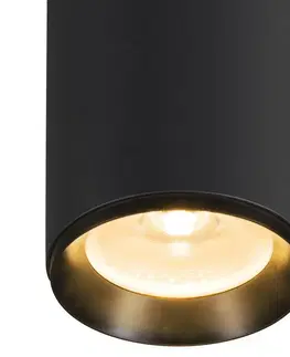 LED bodová svítidla SLV BIG WHITE NUMINOS SPOT DALI XL přisazené stropní svítidlo černé 36 W 2700 K 24° 1005741