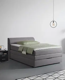 Americké postele Boxspring postel FLEXI s Úložným Prostorem, 140x200