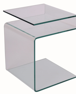 Konferenční stolky Konferenční stolek VERNERI, sklo