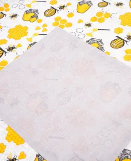 Zástěry Trade Concept Kuchyňská zástěra Včelka, 60 x 80 cm